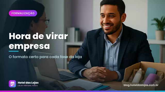 Empreendedor conversa com contadora em escritório para decidir o tipo de empresa da loja virtual