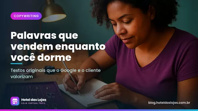 Artesã escreve em caderno na bancada ao lado de colares e brincos expostos em bandeja de veludo
