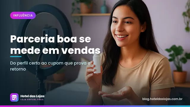 Criadora de conteúdo gravando vídeo com o celular enquanto mostra um produto de cuidados com a pele