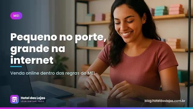 Microempreendedora embala sabonetes artesanais em caixas de papel kraft para enviar aos clientes