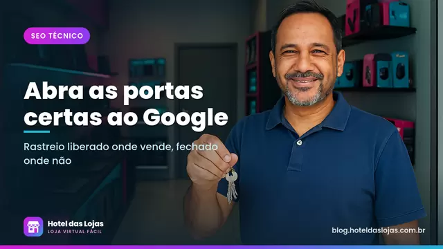 Dono de loja de informática segura um molho de chaves na entrada, com corredores de produtos ao fundo
