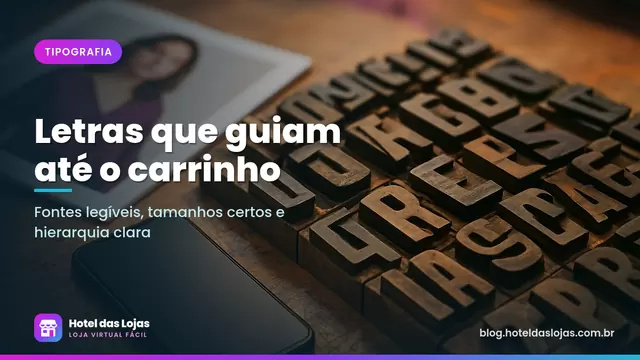 Tipos de madeira e metal sobre uma bancada ao lado de um catálogo impresso e um celular virado para baixo
